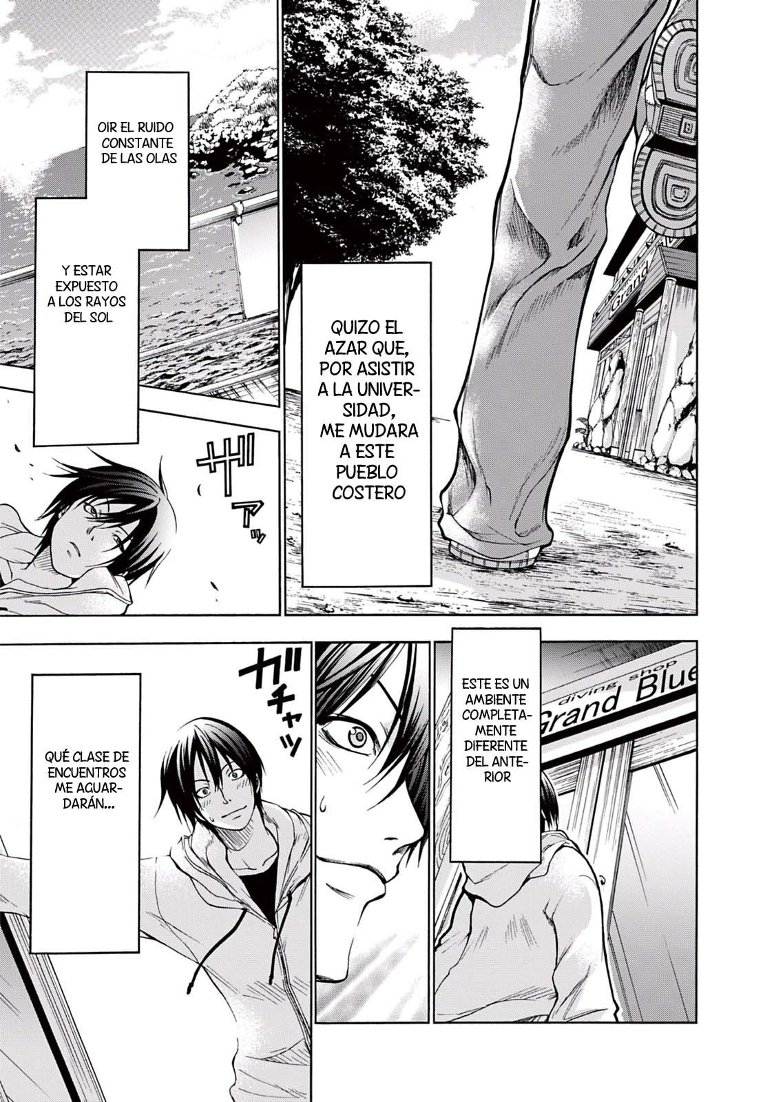 Grand Blue capítulo 1 página 17