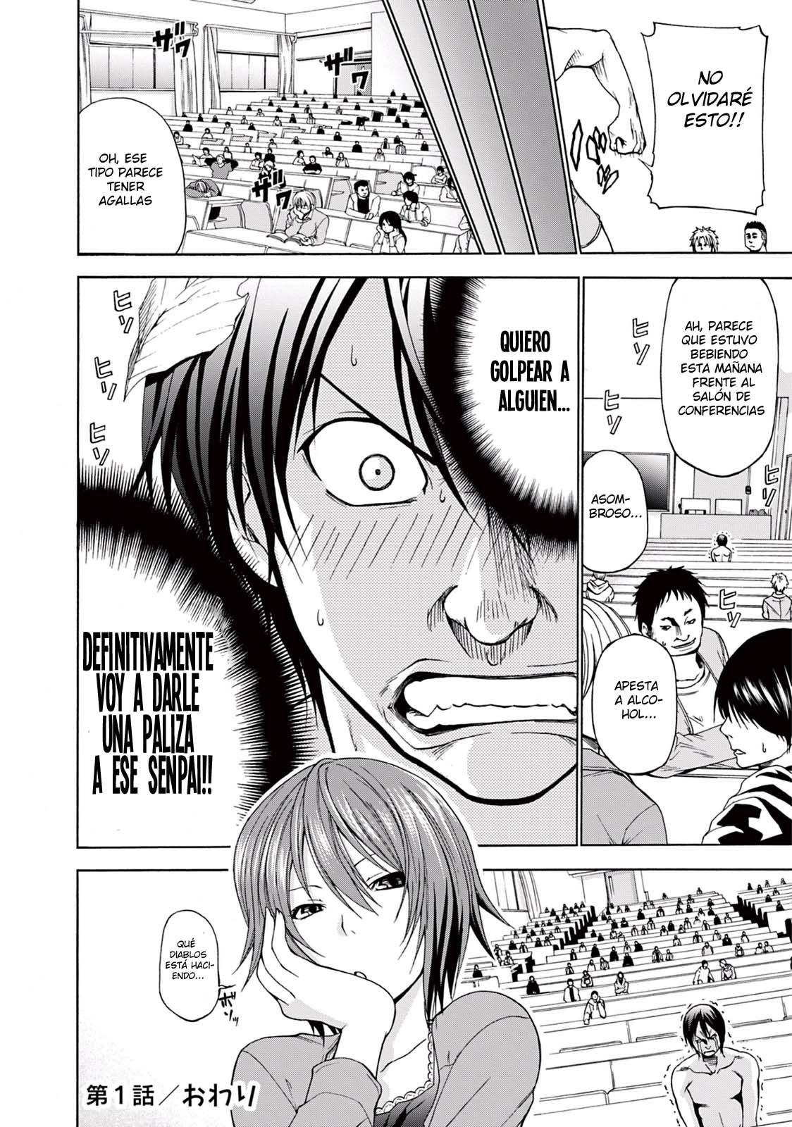 Grand Blue capítulo 1 página 54
