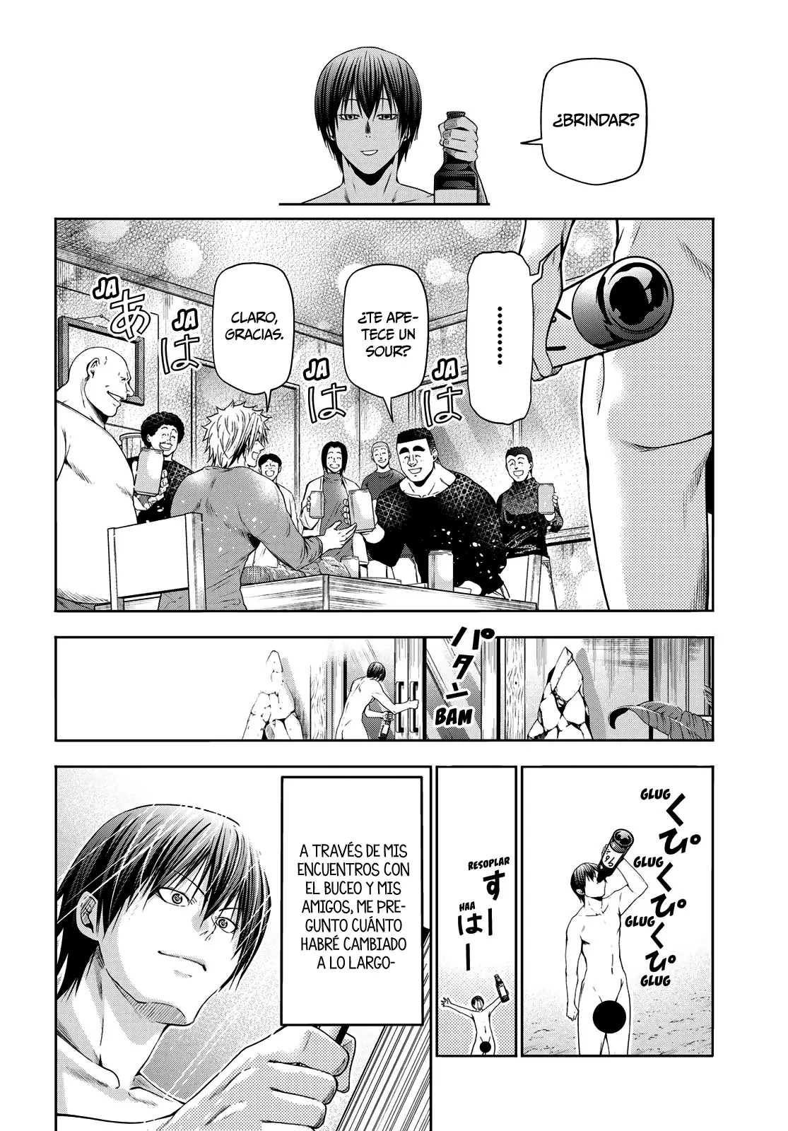 Grand Blue capítulo 100 página 12