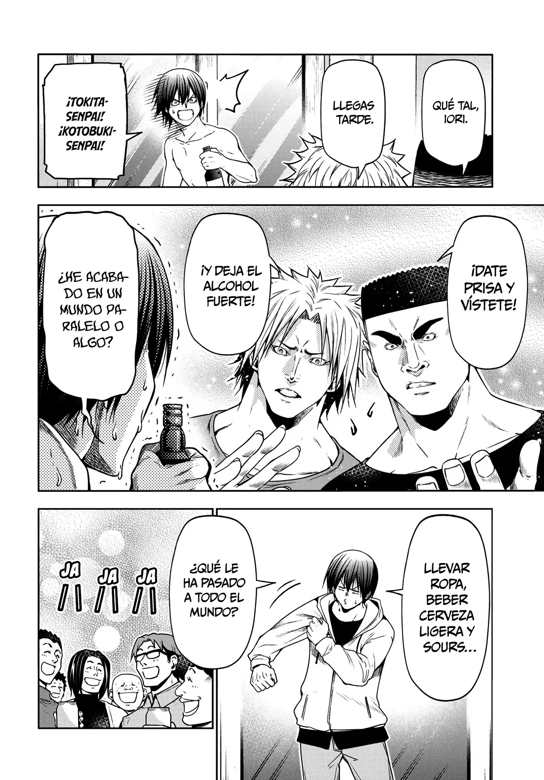 Grand Blue capítulo 100 página 14