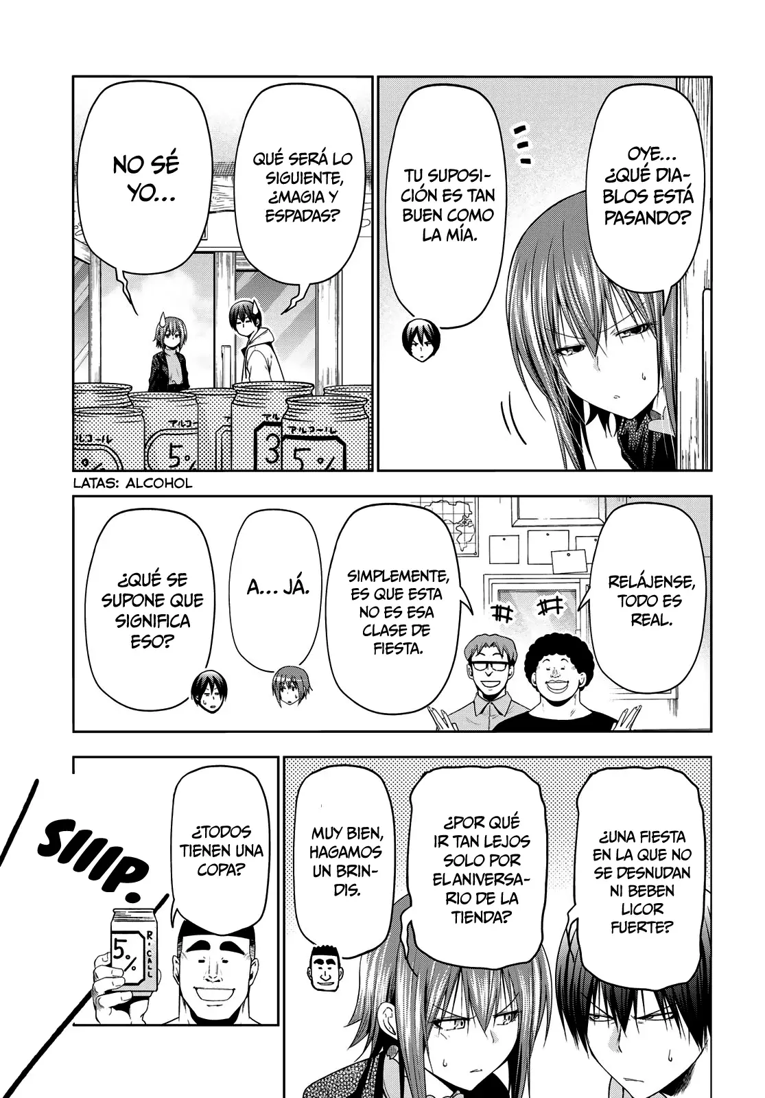 Grand Blue capítulo 100 página 15