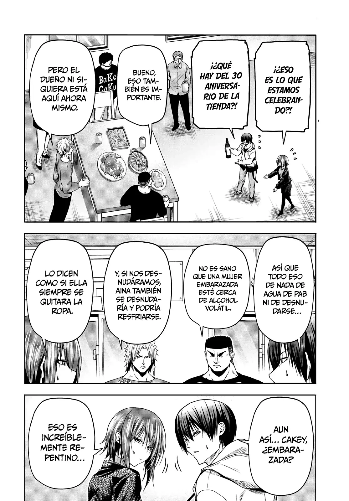 Grand Blue capítulo 100 página 18