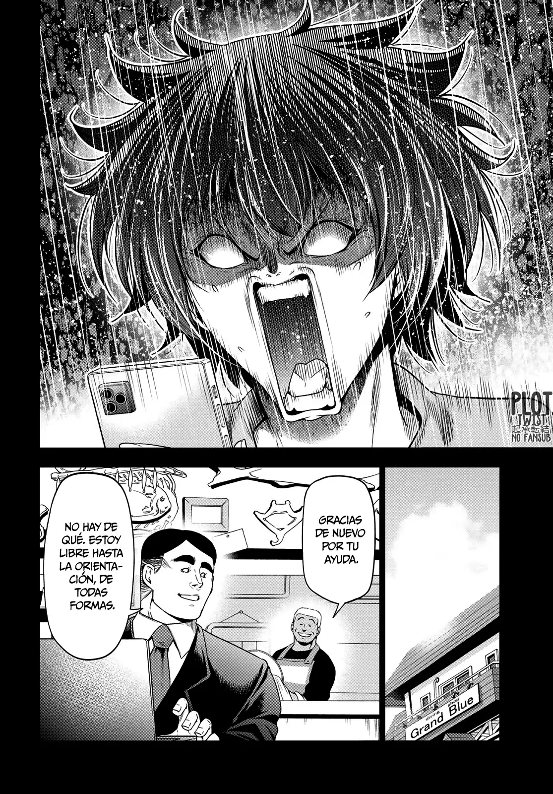 Grand Blue capítulo 100 página 22