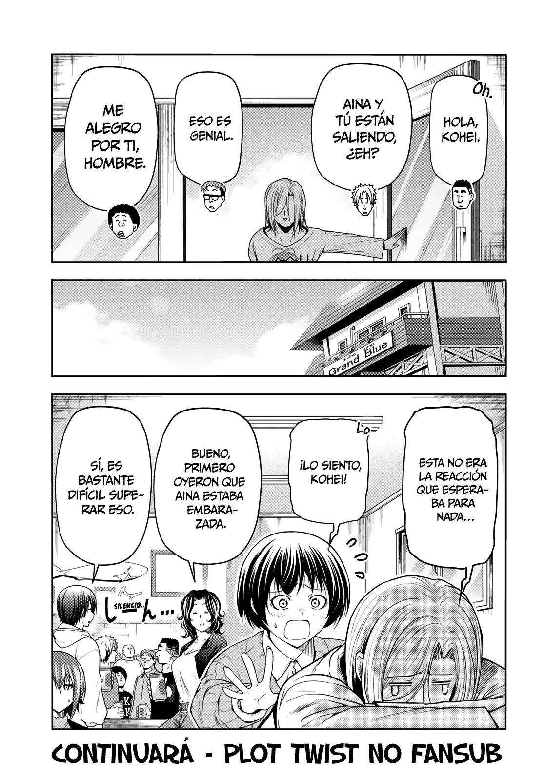 Grand Blue capítulo 100 página 37