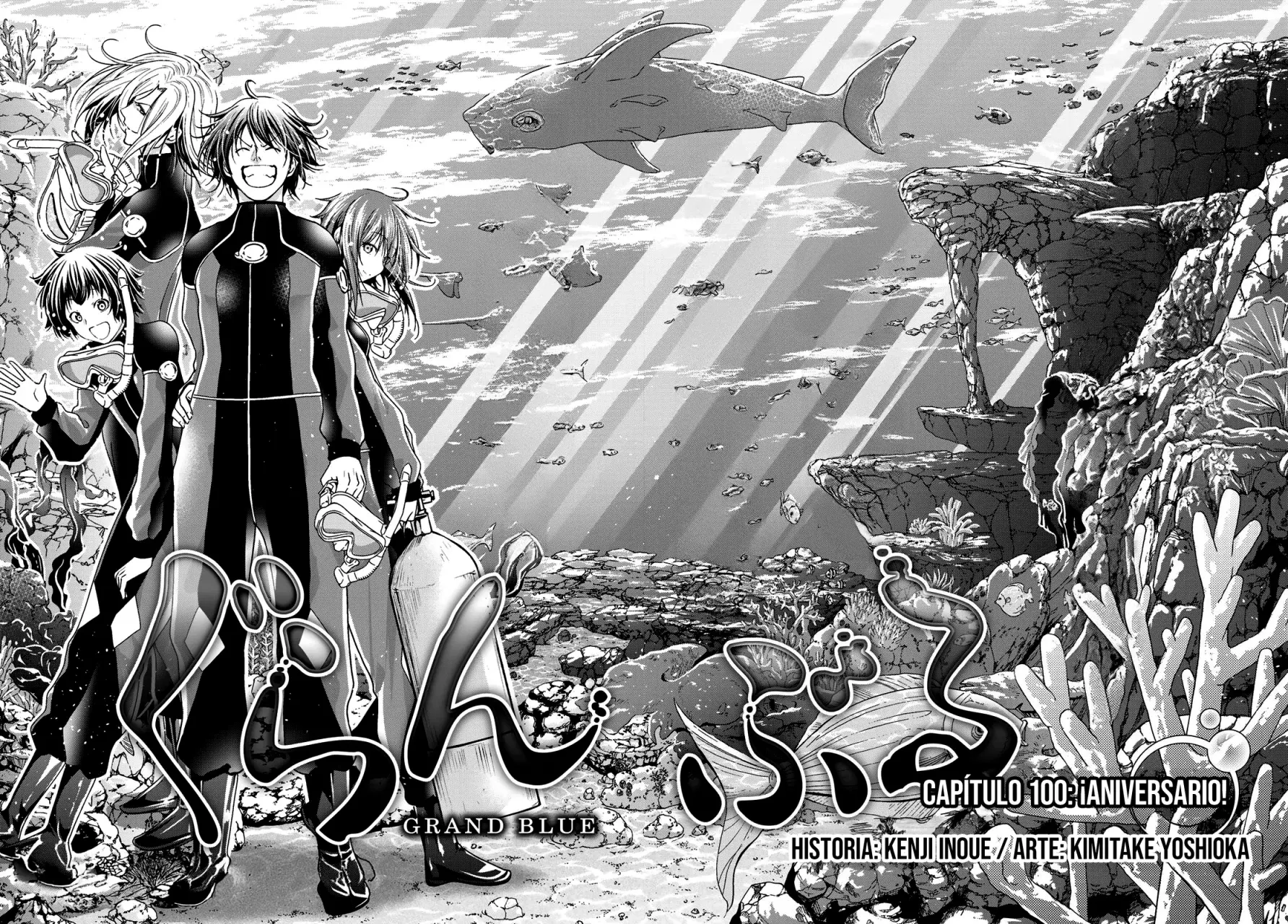 Grand Blue capítulo 100 página 4