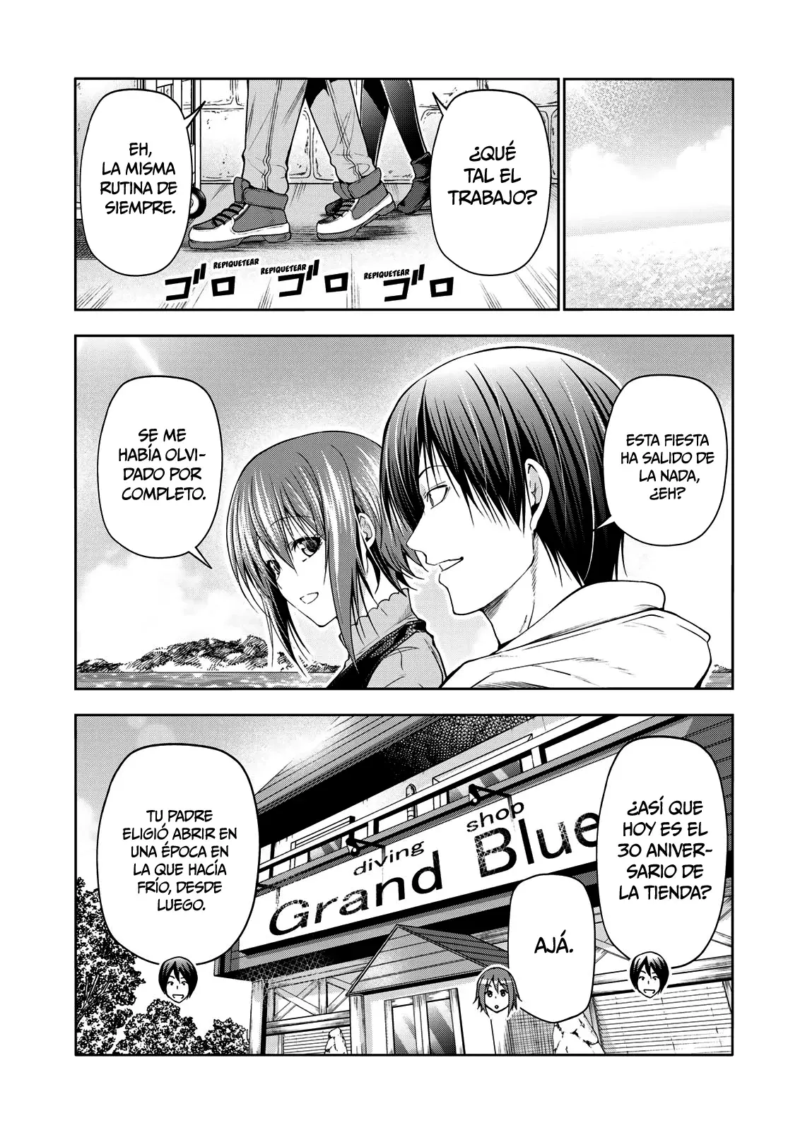 Grand Blue capítulo 100 página 6
