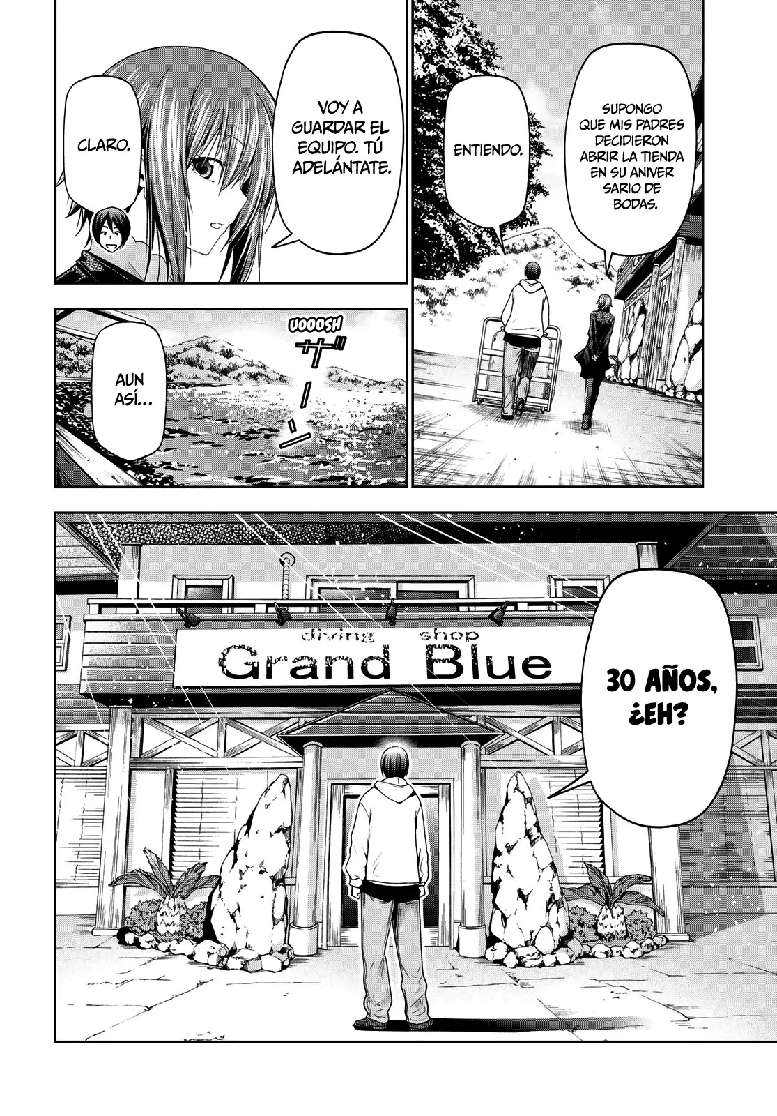 Grand Blue capítulo 100 página 7