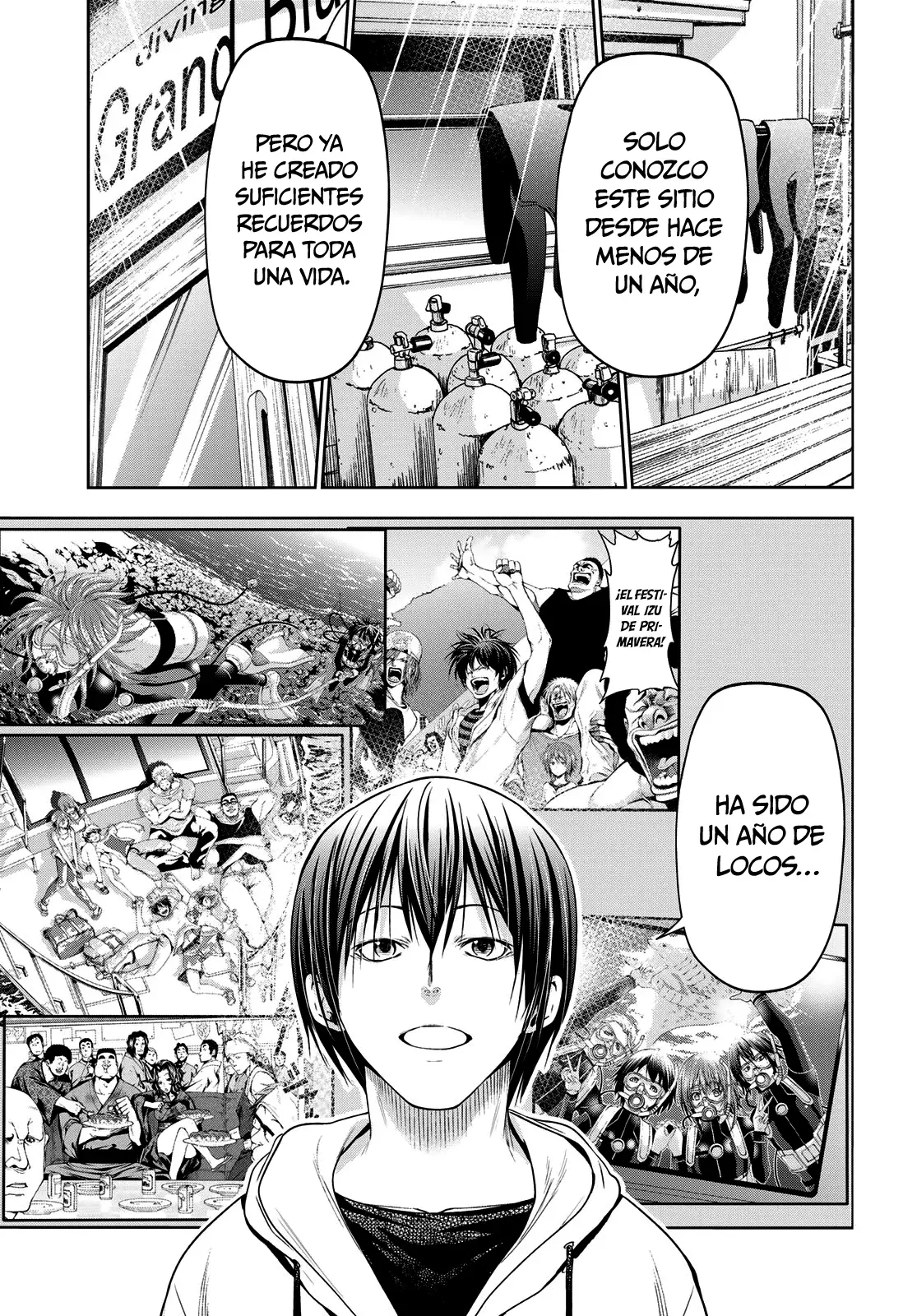 Grand Blue capítulo 100 página 8