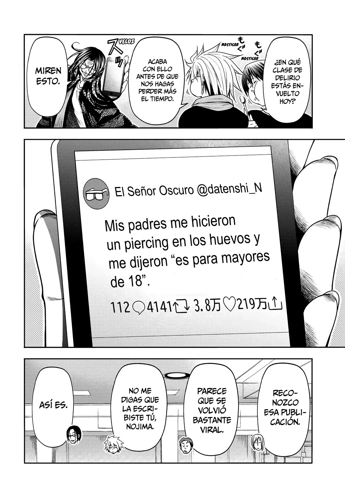 Grand Blue capítulo 101 página 6