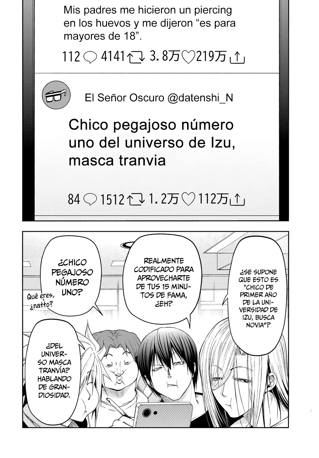 Grand Blue capítulo 101 página 8