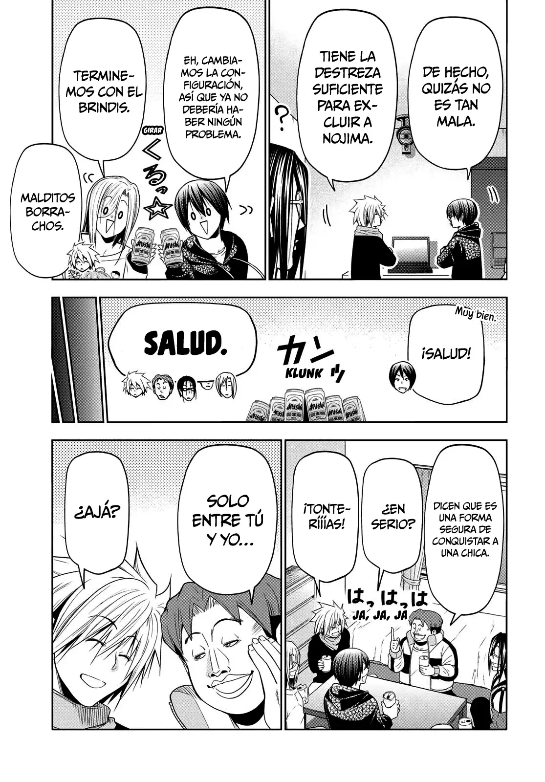 Grand Blue capítulo 105.6 página 14