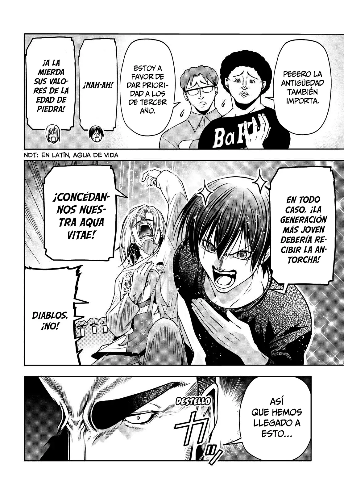 Grand Blue capítulo 105 página 14