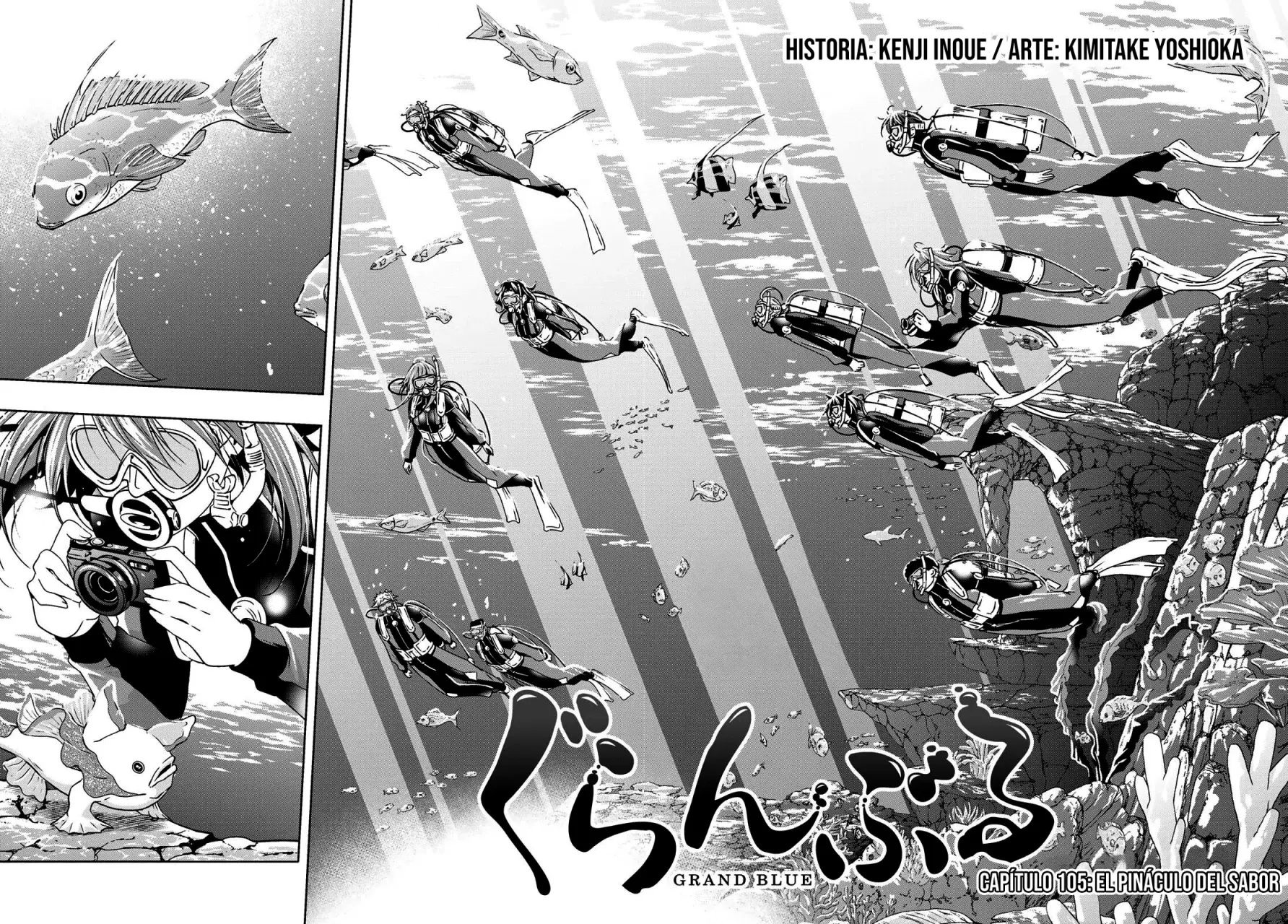 Grand Blue capítulo 105 página 3