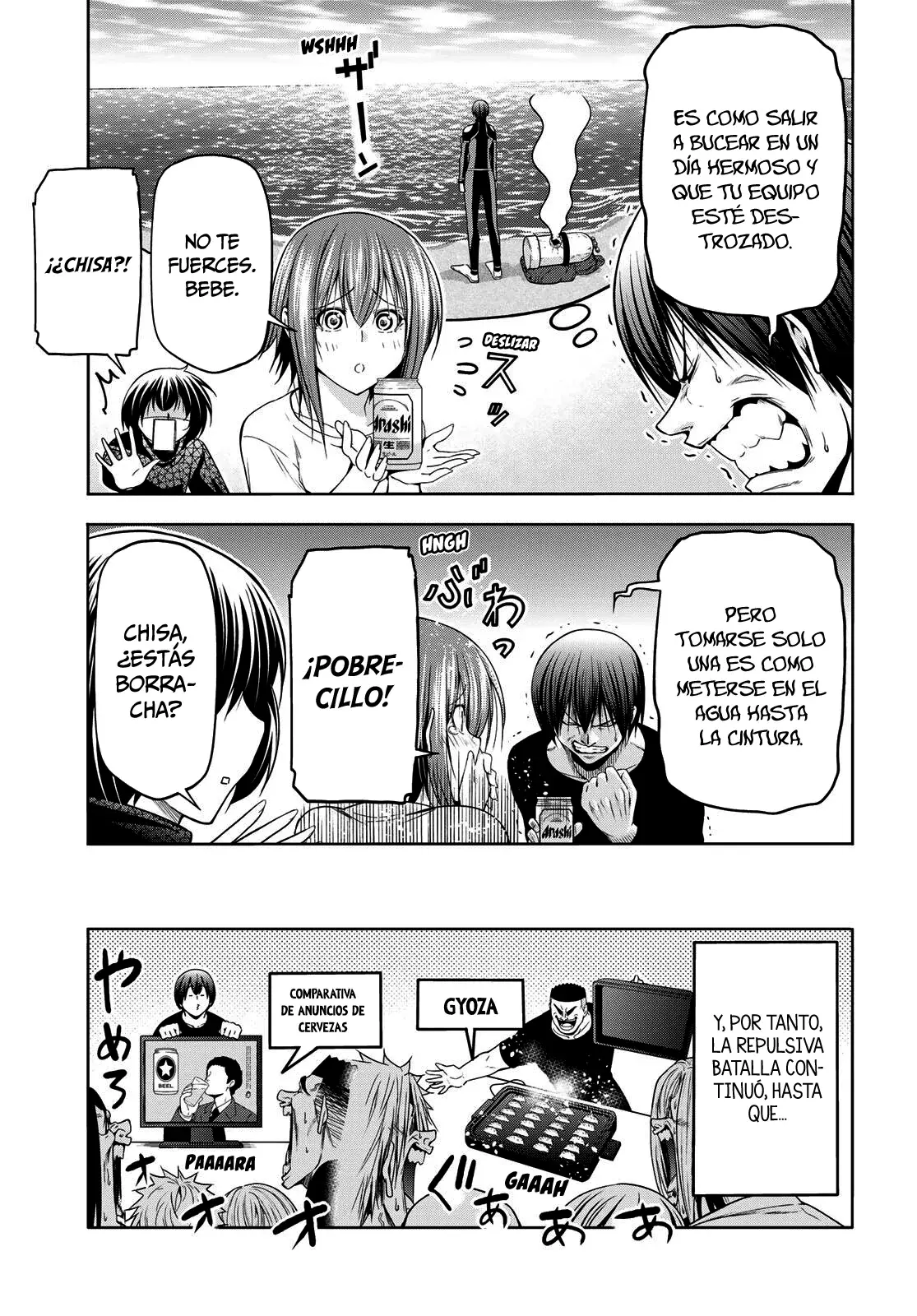 Grand Blue capítulo 105 página 33