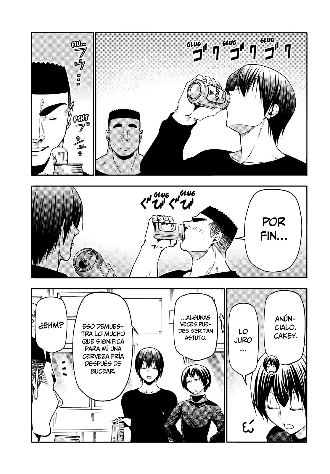 Grand Blue capítulo 105 página 37