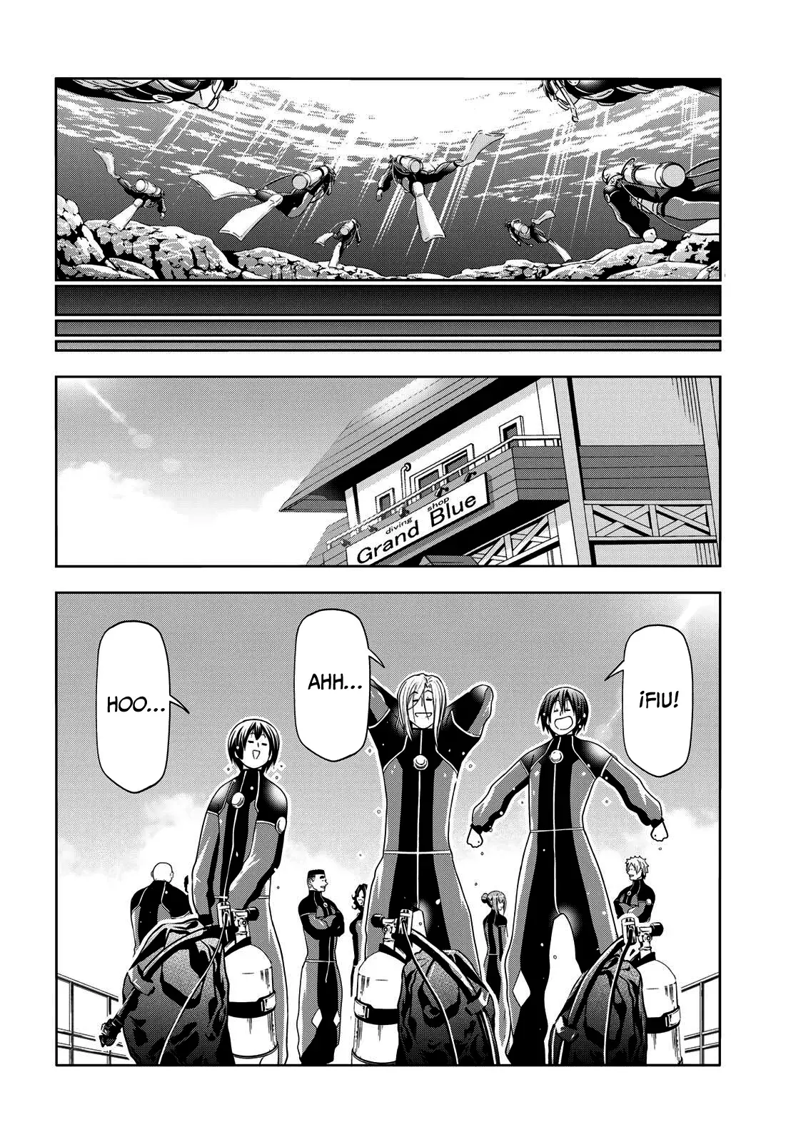 Grand Blue capítulo 105 página 4