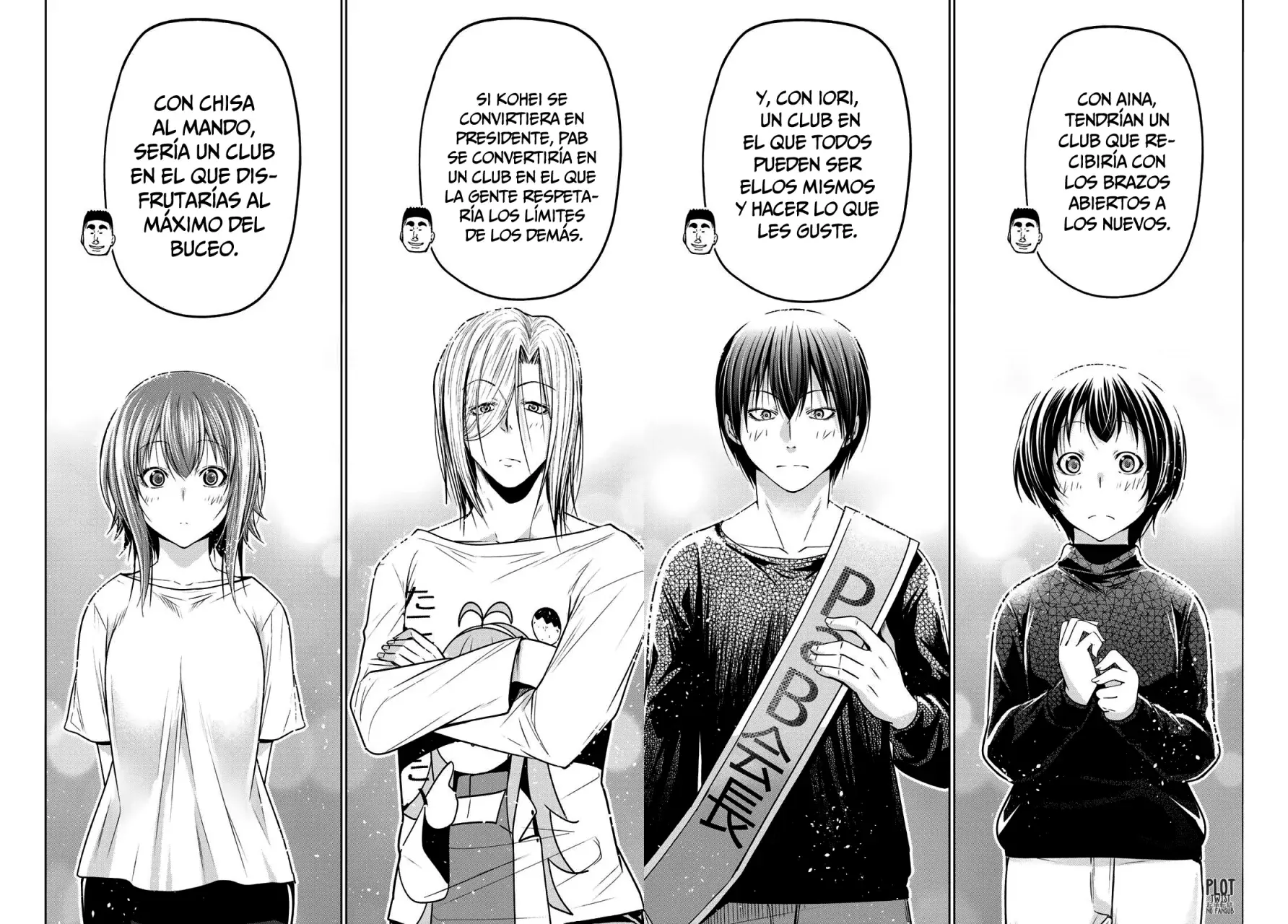 Grand Blue capítulo 105 página 42