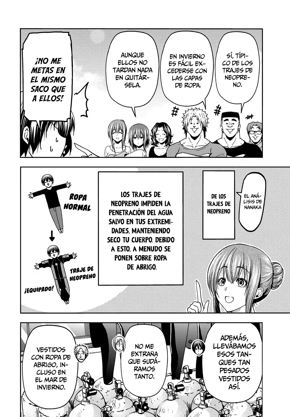 Grand Blue capítulo 105 página 6