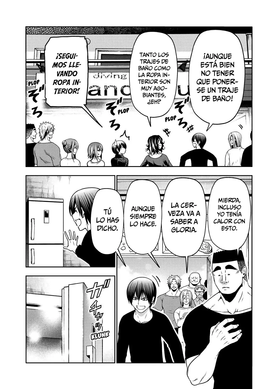 Grand Blue capítulo 105 página 7