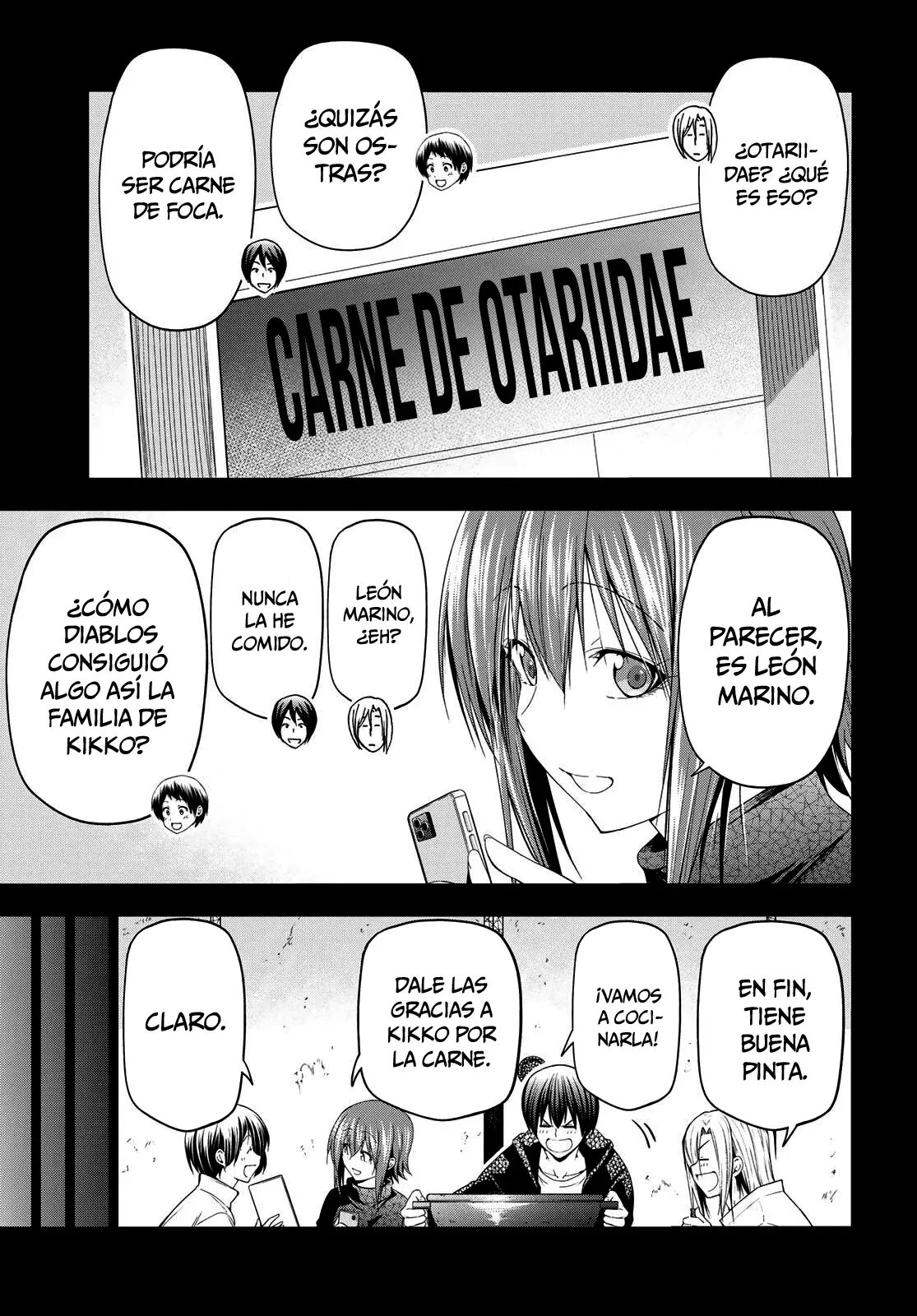 Grand Blue capítulo 107 página 6