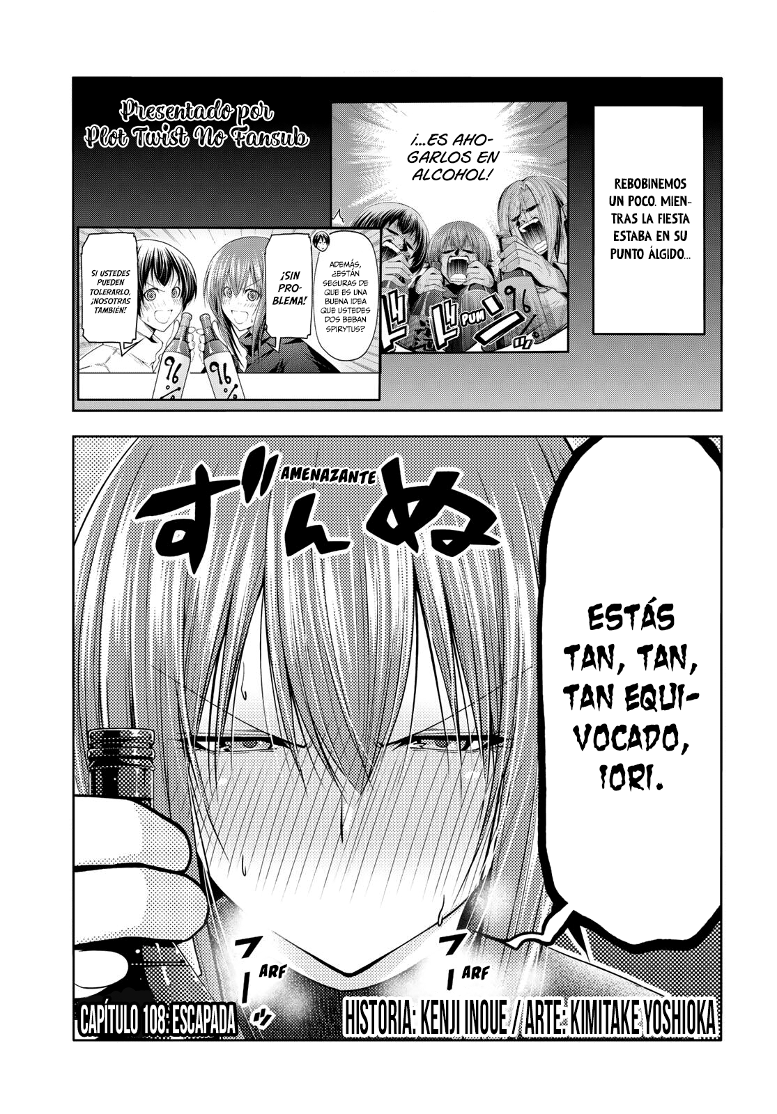 Grand Blue capítulo 108 página 1