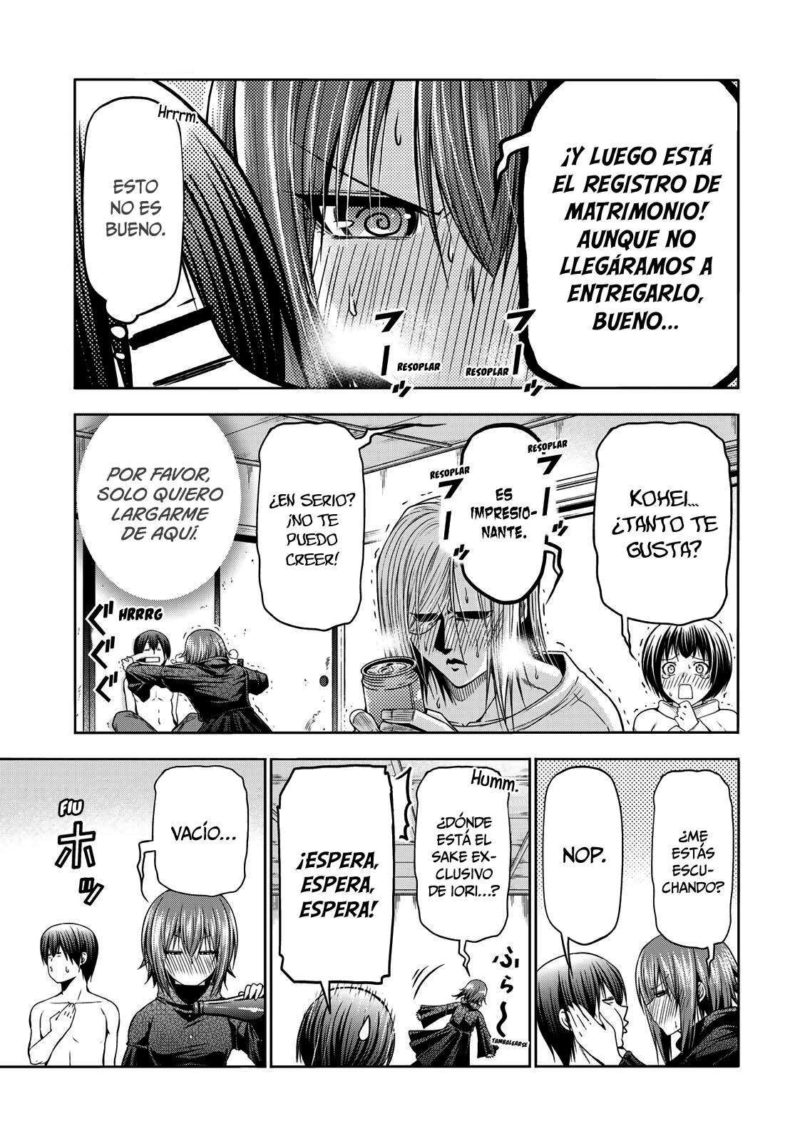 Grand Blue capítulo 108 página 3