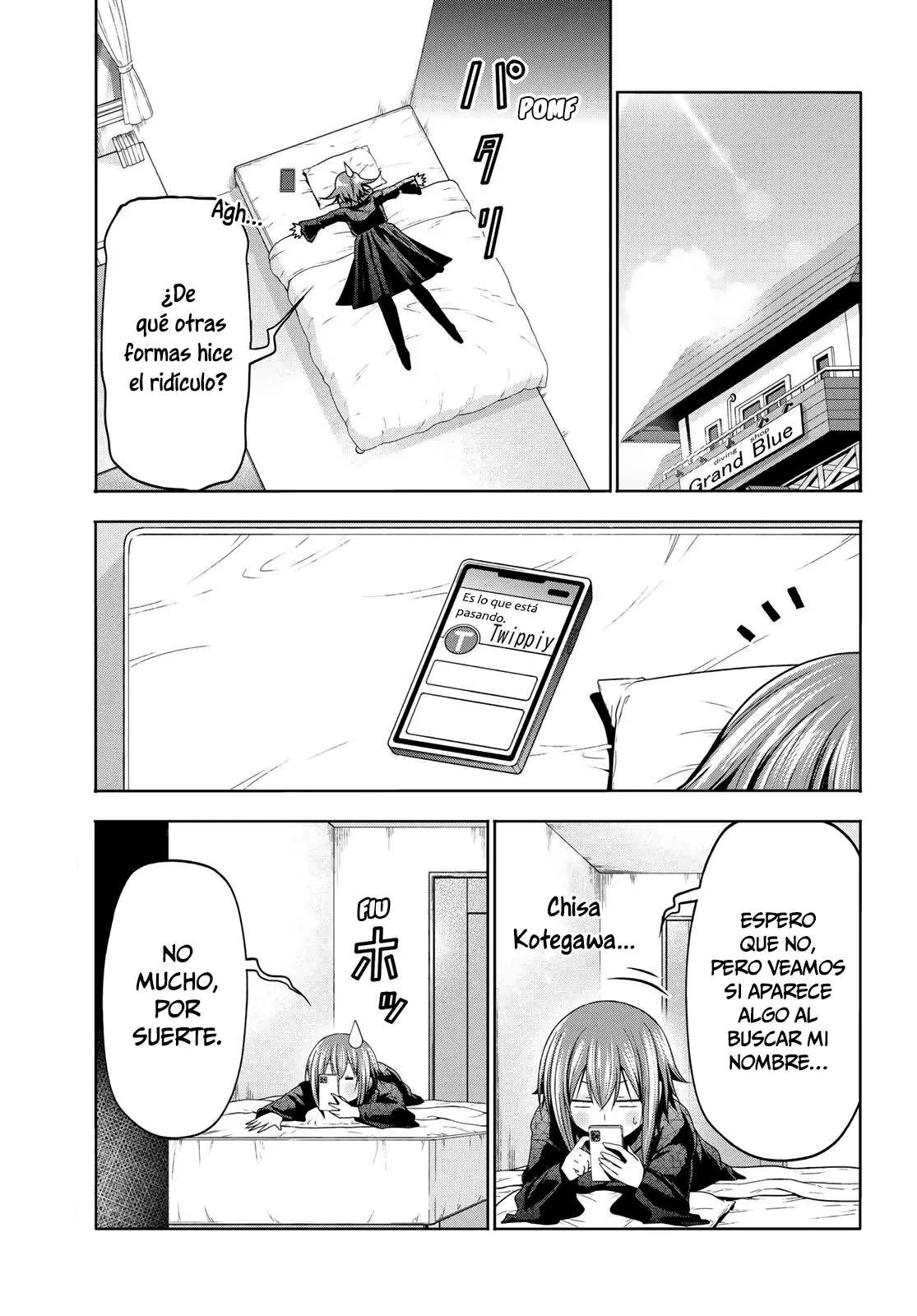 Grand Blue capítulo 109 página 28