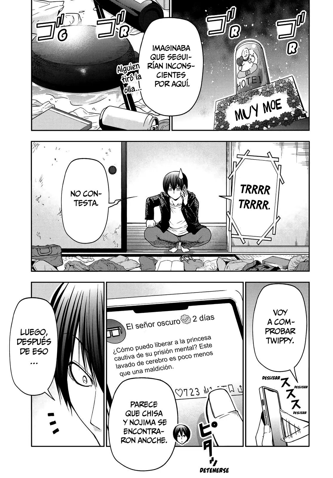 Grand Blue capítulo 110 página 4