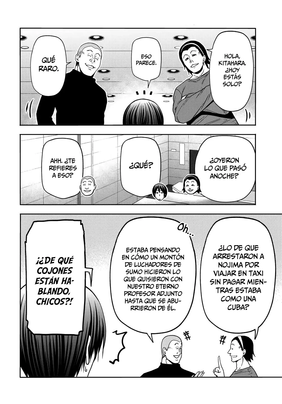 Grand Blue capítulo 110 página 9