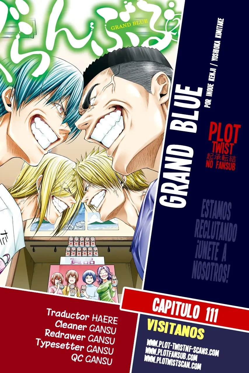 Grand Blue capítulo 111 página 1