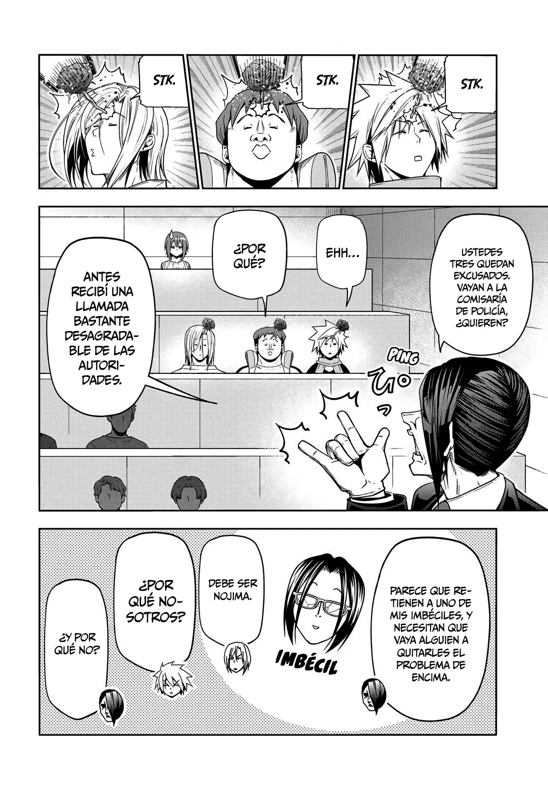 Grand Blue capítulo 111 página 18