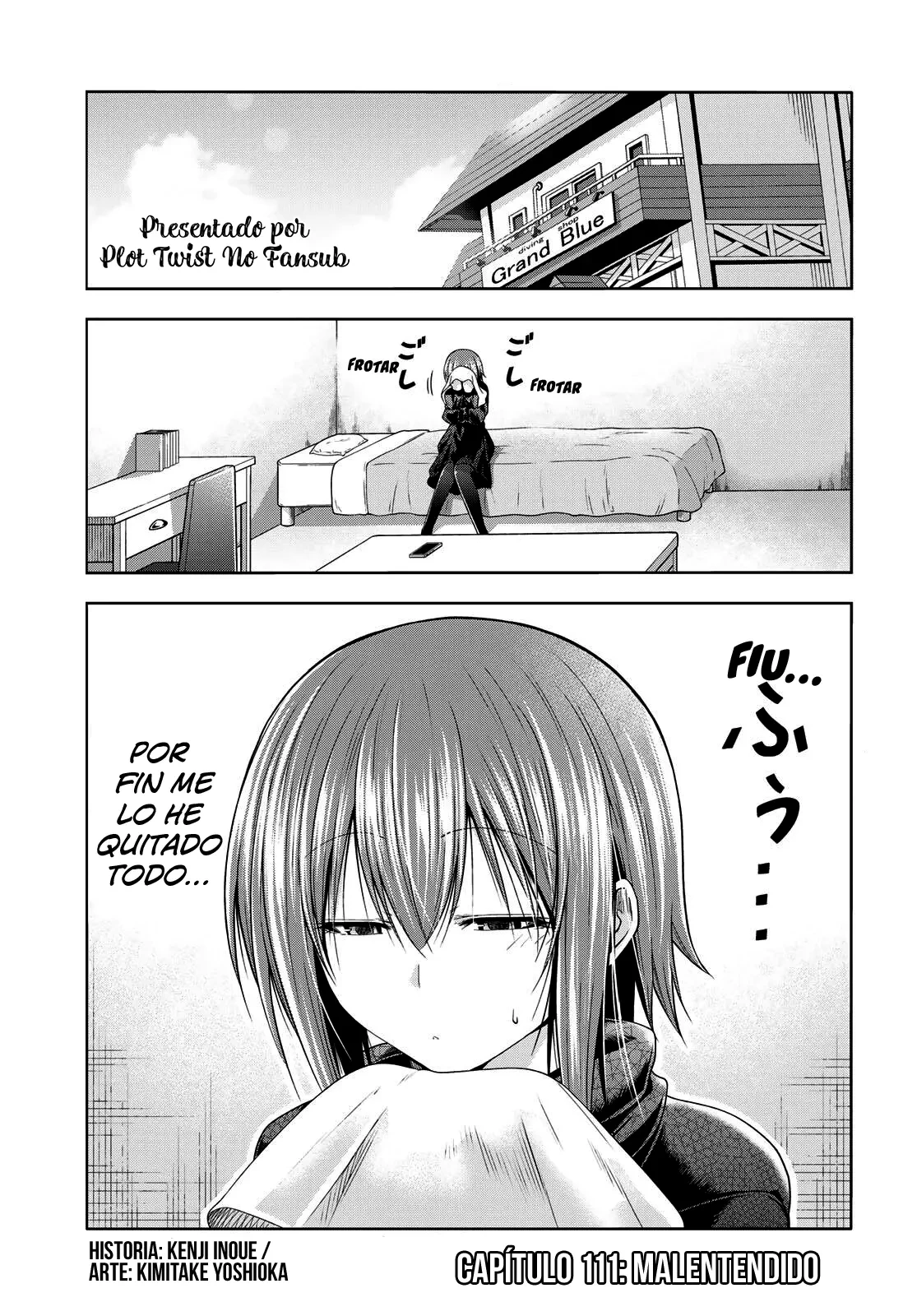 Grand Blue capítulo 111 página 2