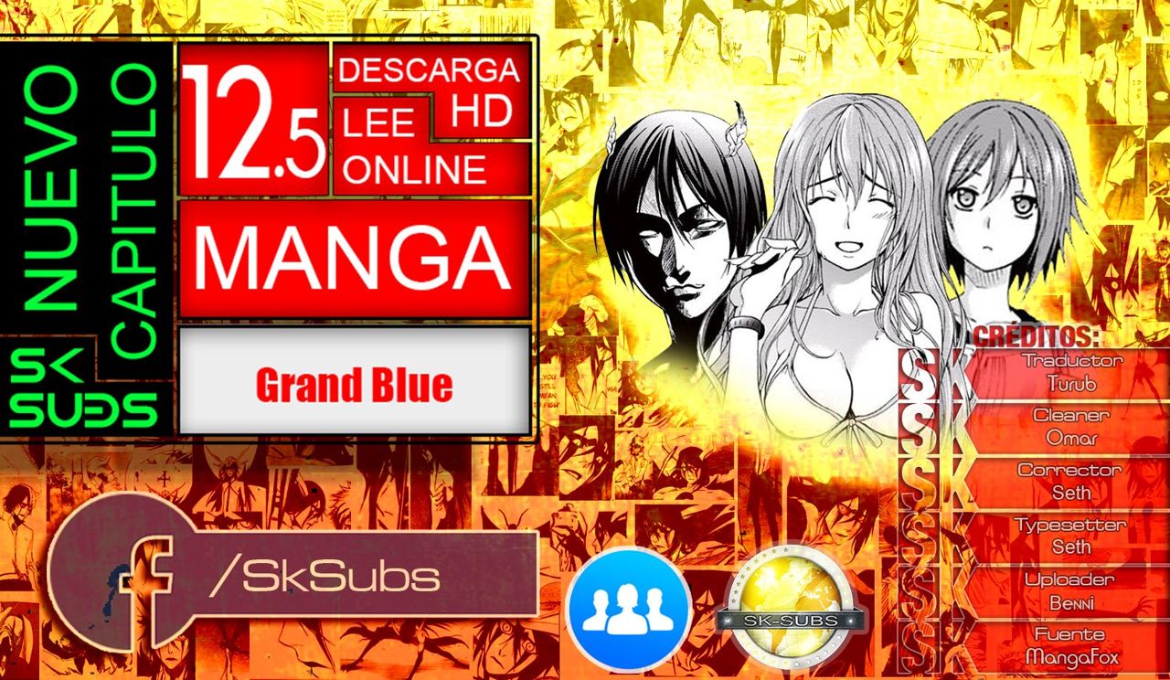 Grand Blue capítulo 12.5 página 1