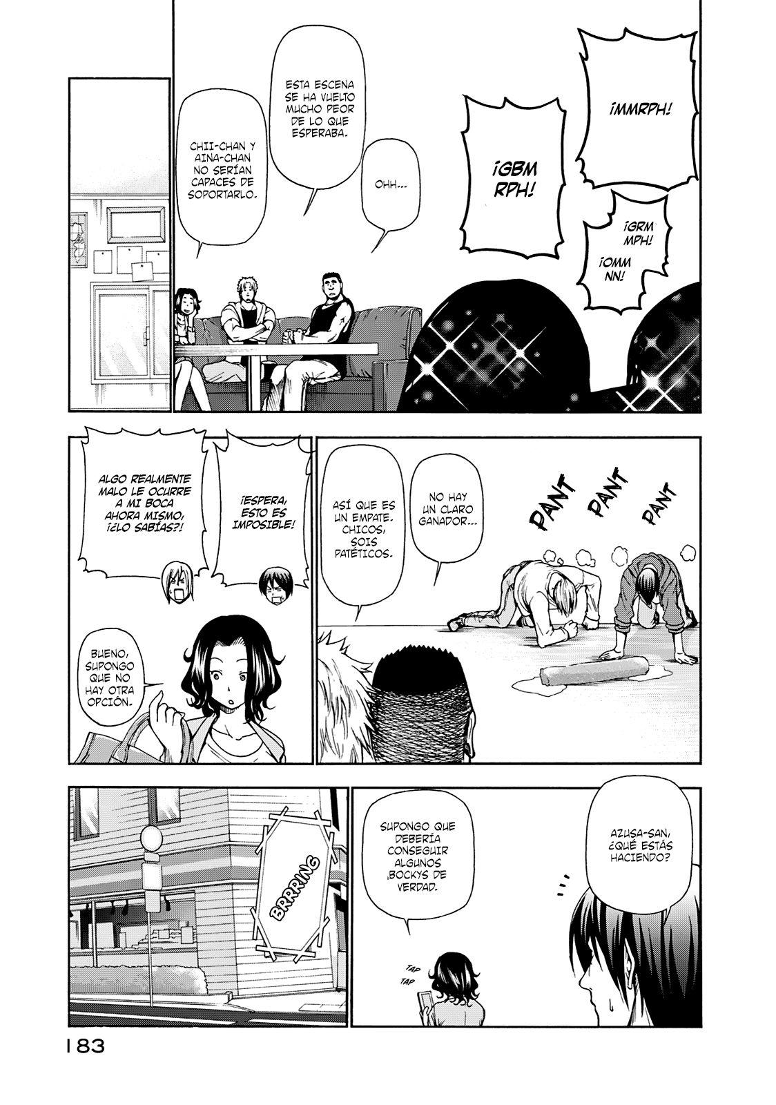 Grand Blue capítulo 12.5 página 12