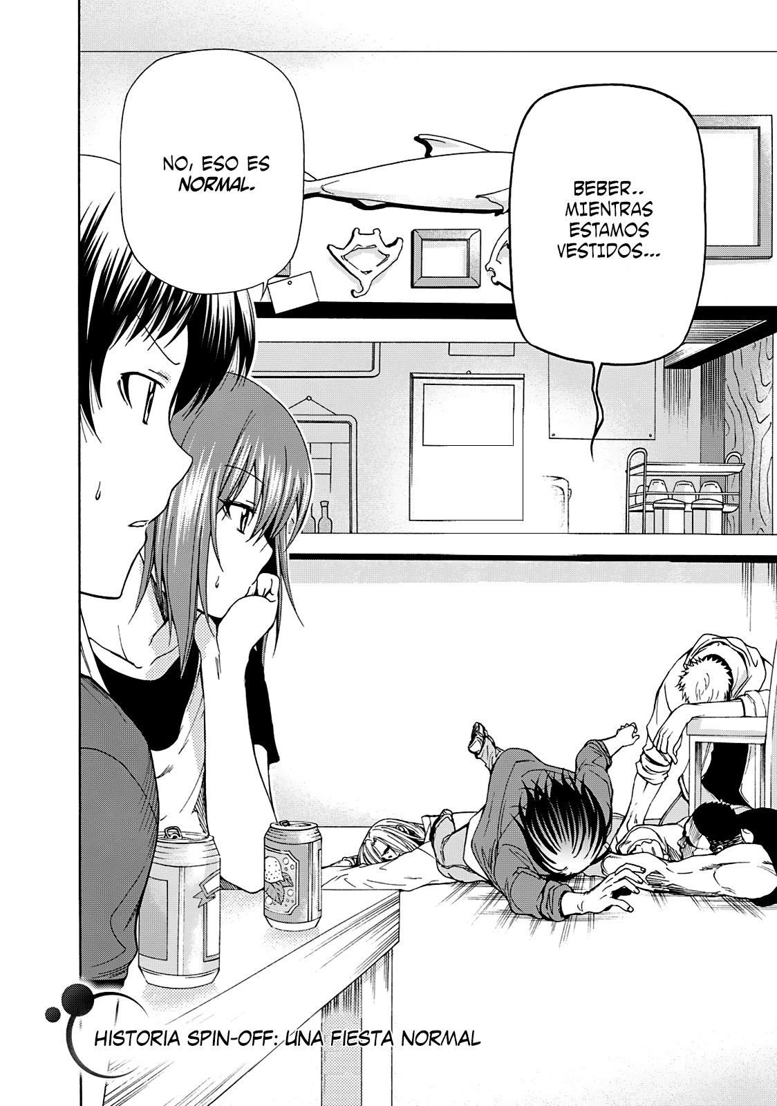 Grand Blue capítulo 12.5 página 3