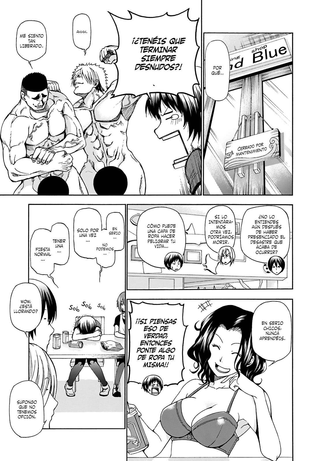 Grand Blue capítulo 12.5 página 4