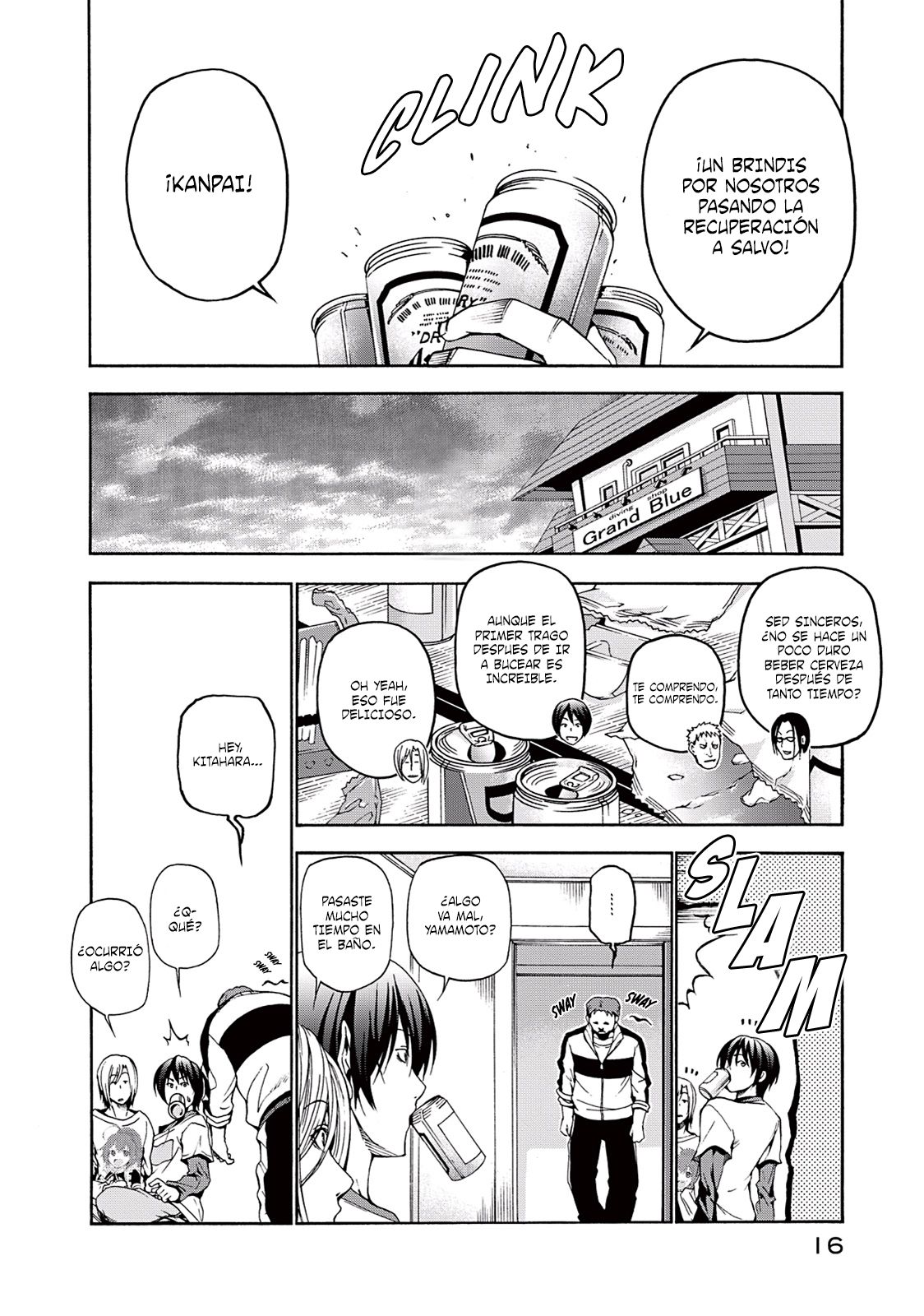 Grand Blue capítulo 13 página 17