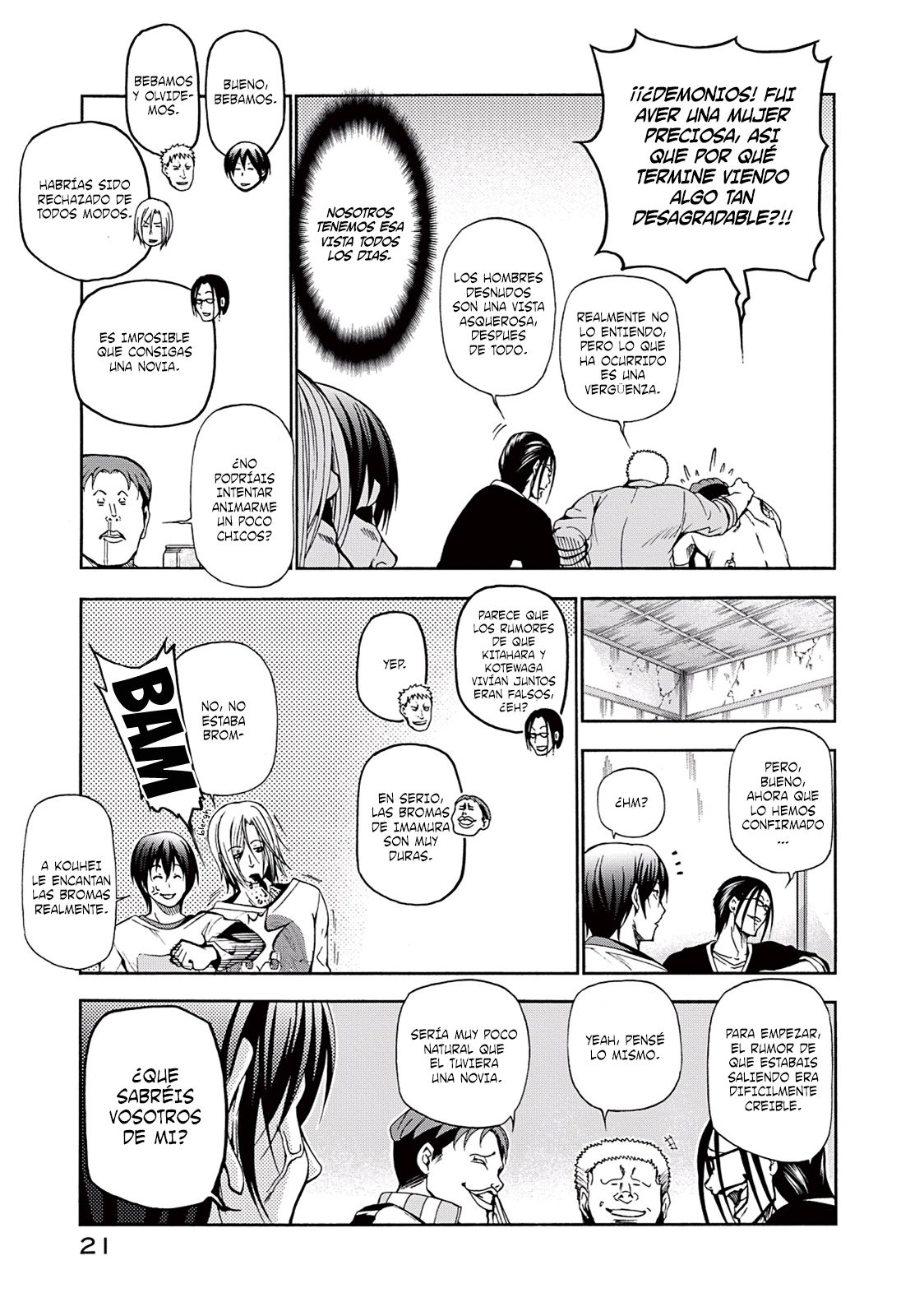 Grand Blue capítulo 13 página 22