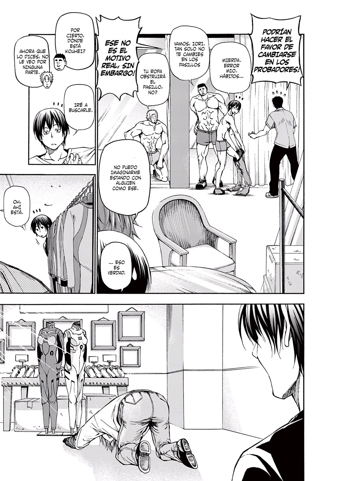Grand Blue capítulo 15 página 18