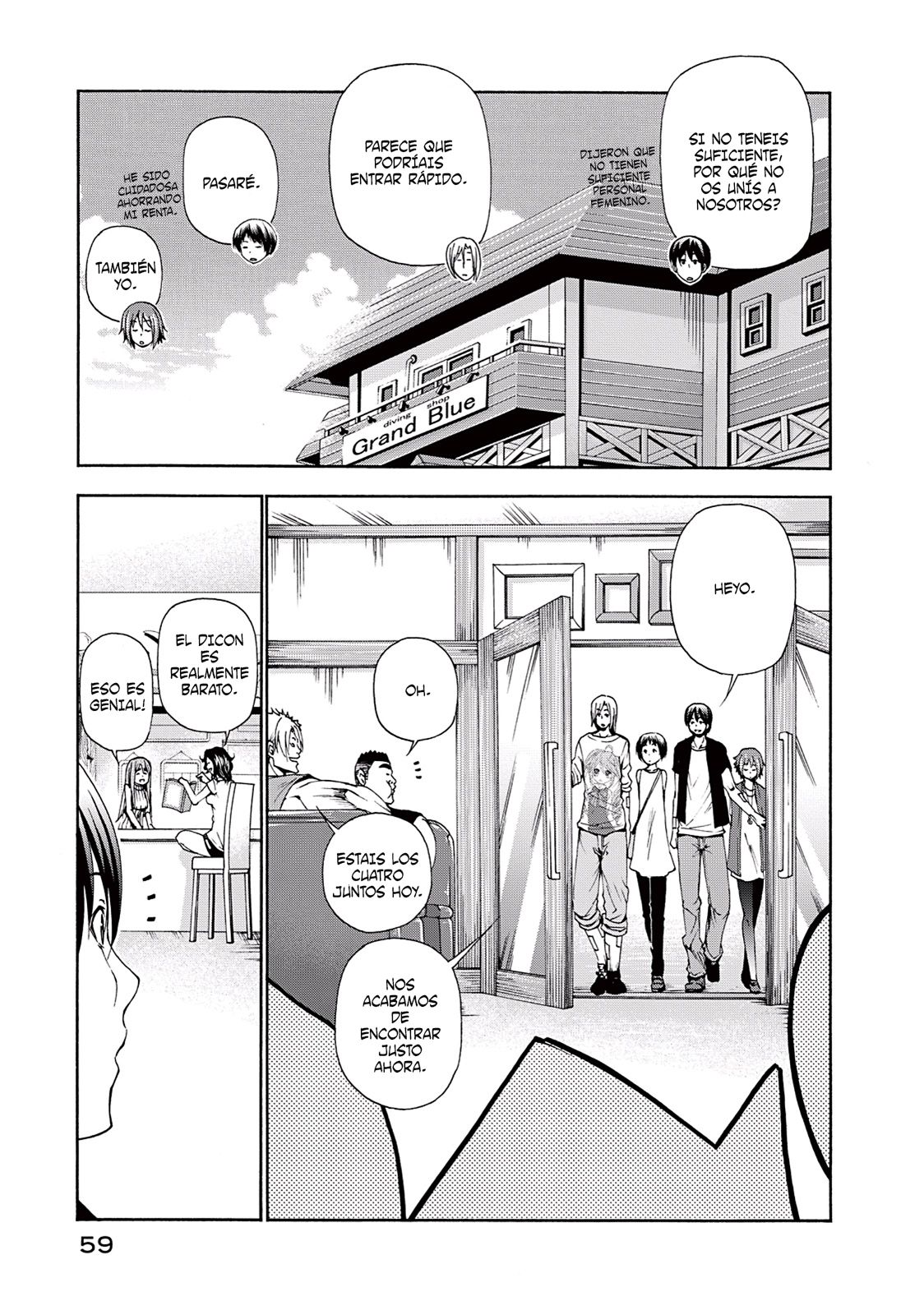 Grand Blue capítulo 15 página 4