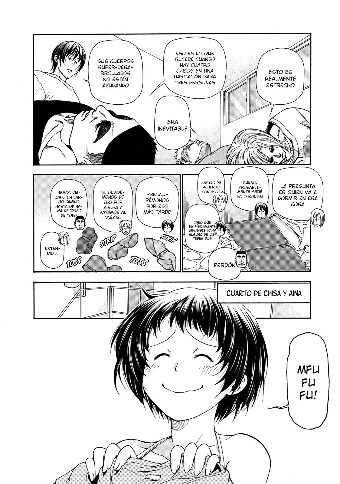 Grand Blue capítulo 16 página 17