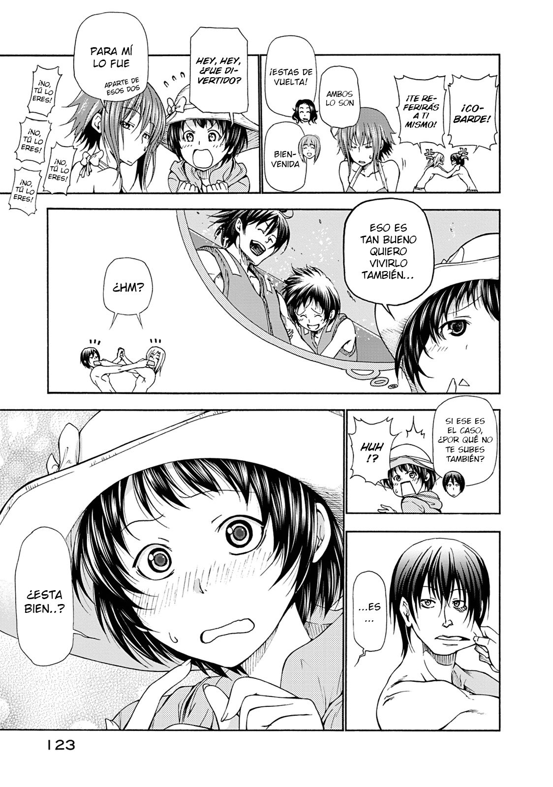 Grand Blue capítulo 16 página 34