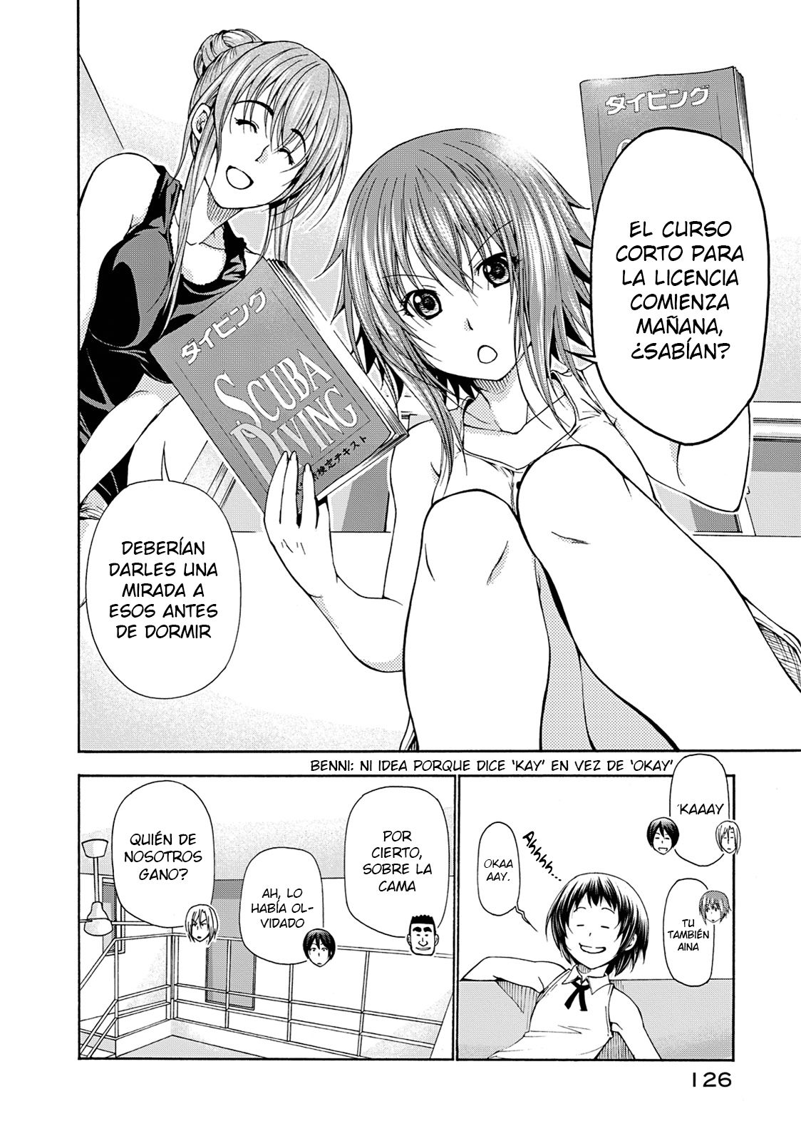 Grand Blue capítulo 16 página 37