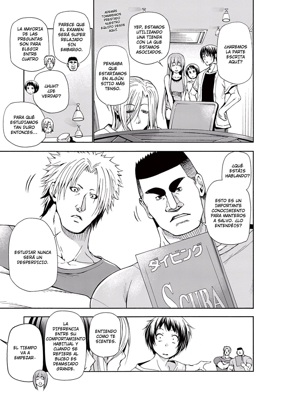 Grand Blue capítulo 17 página 14