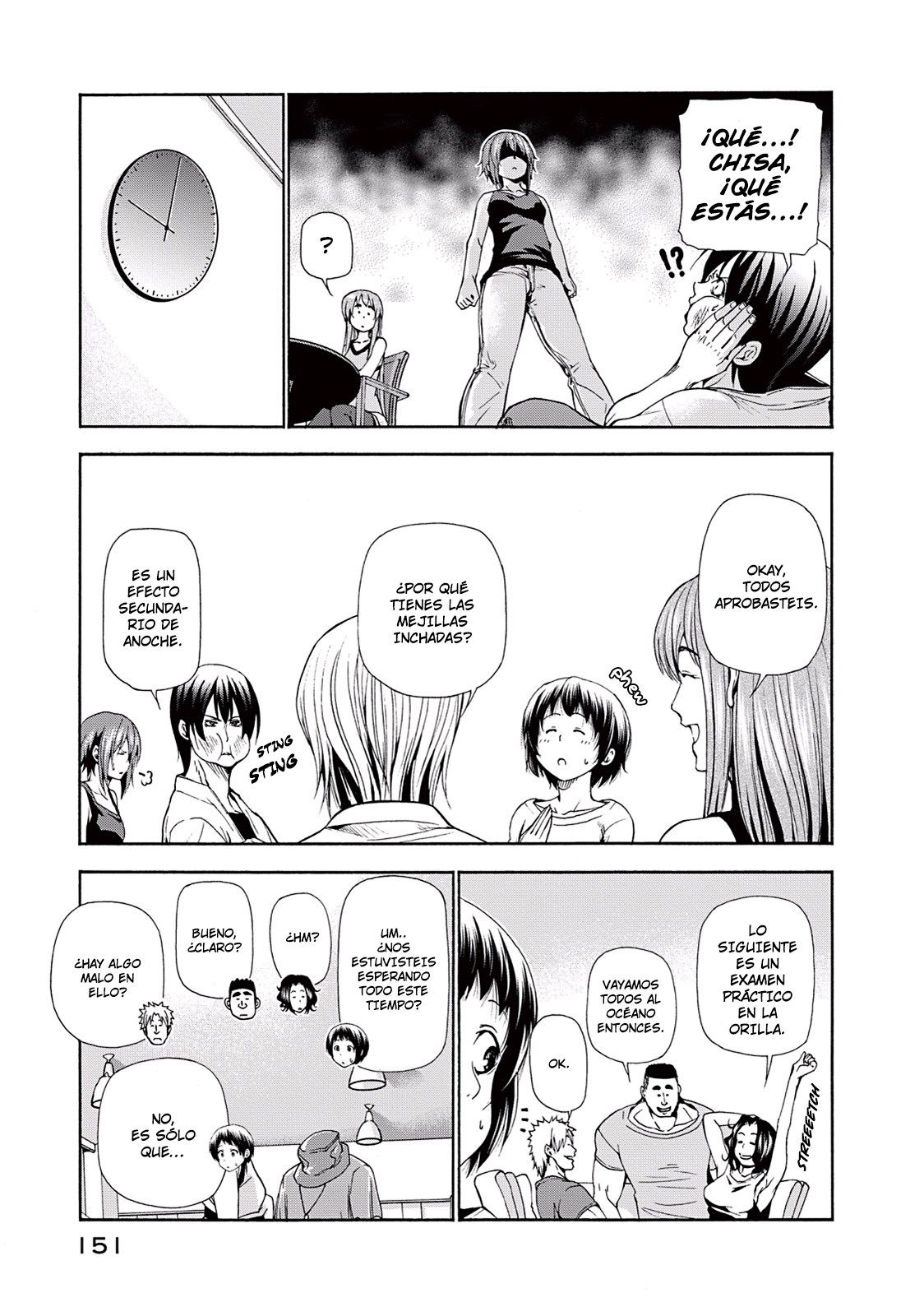 Grand Blue capítulo 17 página 18