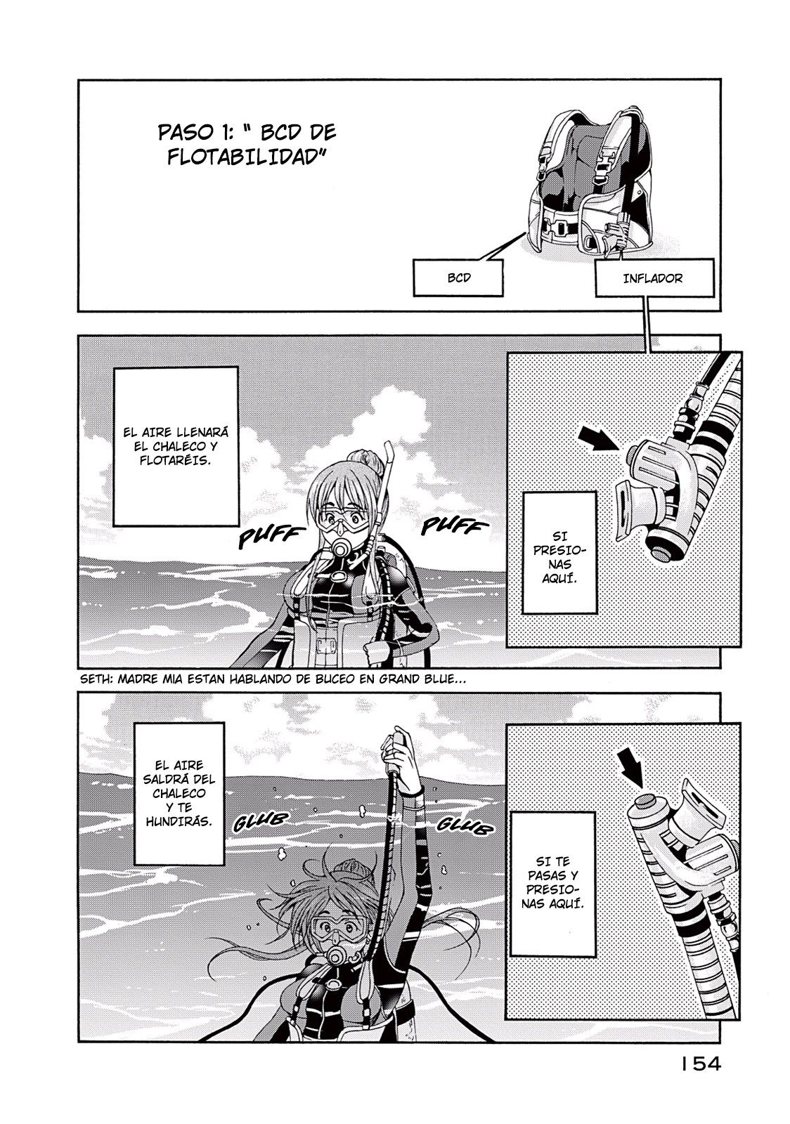 Grand Blue capítulo 17 página 21