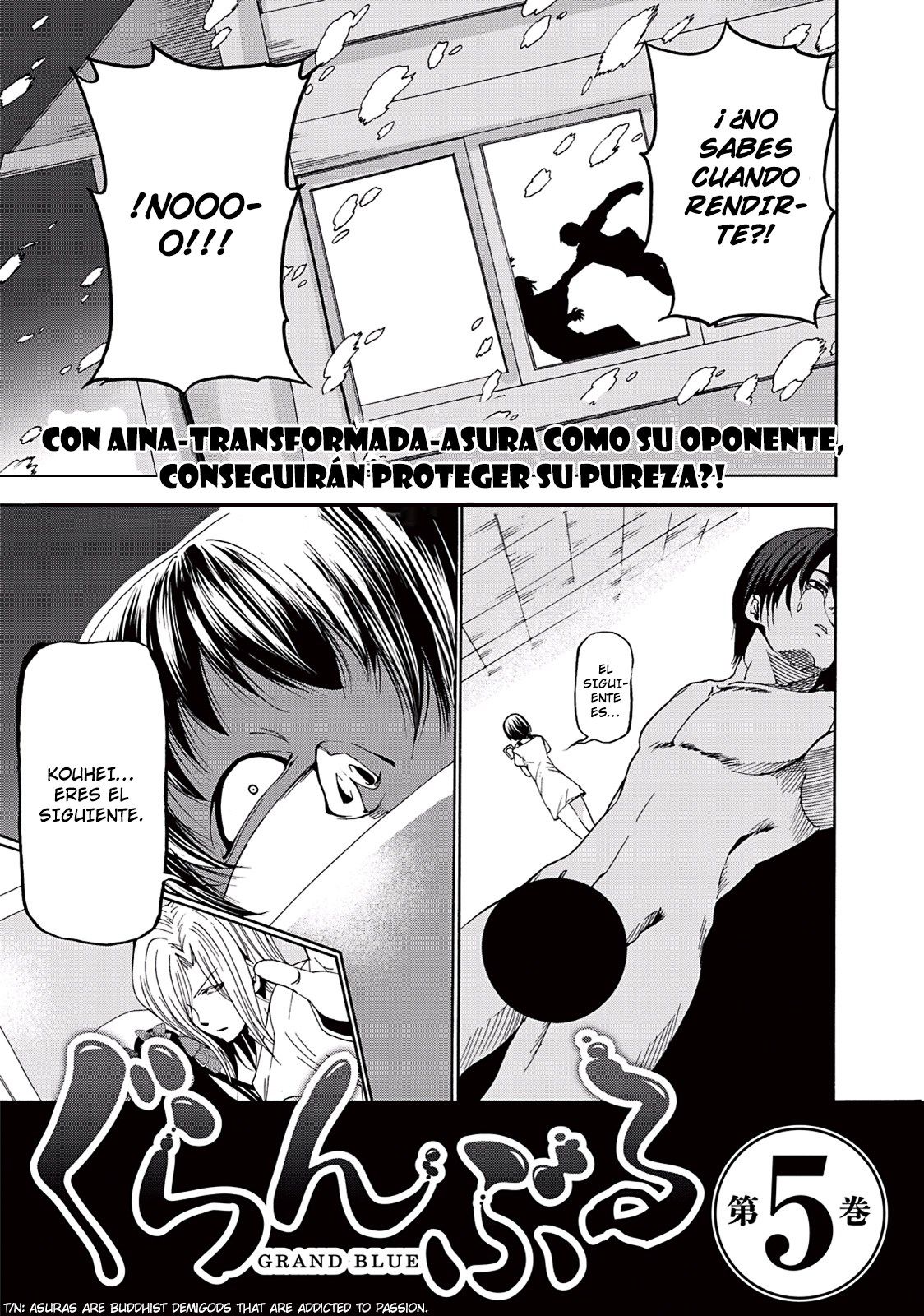 Grand Blue capítulo 17 página 55