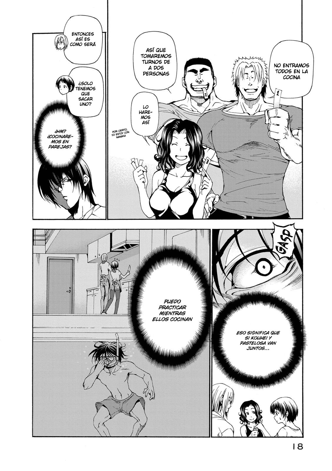 Grand Blue capítulo 18 página 21