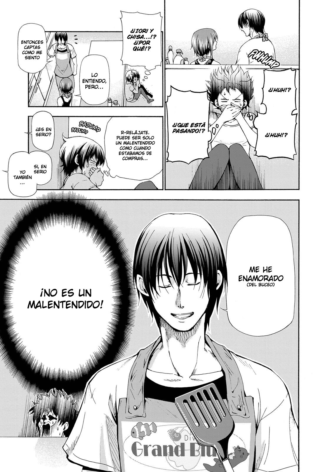 Grand Blue capítulo 18 página 28