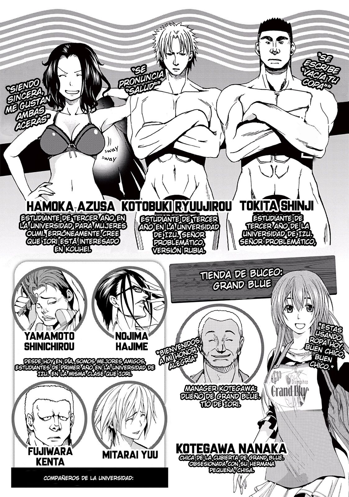 Grand Blue capítulo 18 página 6